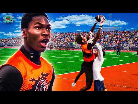 THE #1 WR IN THE NATION IS UNSTOPPABLE! (NICK LENNEAR MIC’D UP)