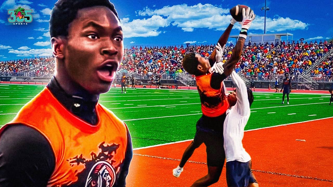 THE #1 WR IN THE NATION IS UNSTOPPABLE! (NICK LENNEAR MIC’D UP)
